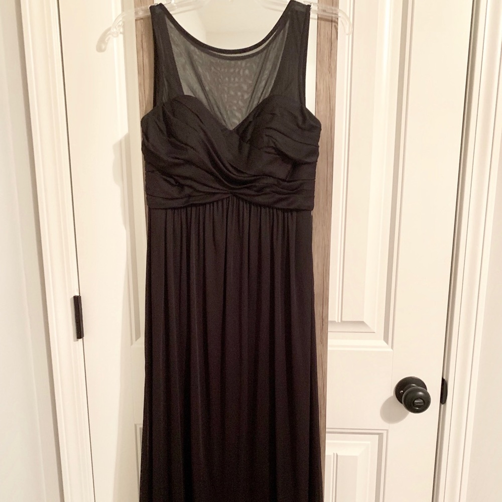 David’s Bridal Black Gown